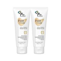 Fixderma 5% Lactic Acid, 15% Urea, 3% Glycerine, Foot Cream For Dry & Cracked Feet, Moisturizes and Soothes Feet, Heel Repair Paraben & Sulphate Fr white