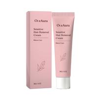 Gentle hair removal cream softens skin texture, moisturizes and rejuvenates skin, contains centella asiatica for hydration and nourishment white