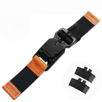 For Casio Small Square Watch GBD-200-1/2/9 High quality Nylon Bracelet GBD-200SM/UU Modified Magnetic Canvas Watch Strap black