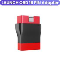 LAUNCH X431 OBD2 16pin Adapteris CAR VII Kabelis Palaiko darbą su CRP919E BT X431 PRO V5.0 / PRO TT / PRO3S+ V5.0 / PRO3 ACE ir kt. DBSCAR VII Adapter black