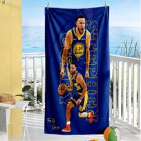 Golden State Warriors Poster Beach Towel Quick-Dry Soft Microfiber Comfortable Lightweight 80cmx160cm(31x63inch)