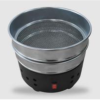 110V Dual-Layer Coffee Bean Roaster Cooler with Heat Sink gray