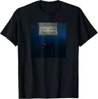 Official Billie Eilish HIT ME Hard and Soft Cover T-Shirt L blue
