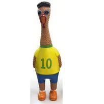 Funny Star Player Style Screaming Chicken Sound Ornaments Boredom Relief, Squishy Decoration Fan Support Novelty Kids Gifts 23cm