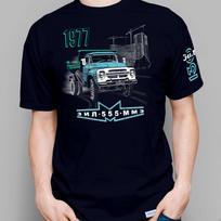 T-Shirt with ZIL Print L beige