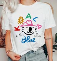 Koala Blue A Korner Of Australia Shirt, hot, Olivia Newton-John t shirt, new Unisex T-Shirt S beige
