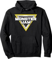 Monster Jam Motorsports Metal Logo Pullover Hoodie S black