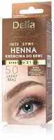Delia Intensive Cream Henna For Eyebrows Eyebrow Expert, 15Ml 5.0 Light Brown 15ml