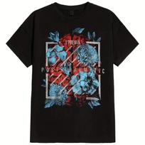I Prevail Smegenų Gėlės Patogūs Vyriški Apvalios Kaklo Trumpomis Rankovėmis Marškinėliai 180g Vyriški Marškinėliai Juodi Laisvalaikio Apvalios Kaklo Medvilniniai Marškinėliai L gray