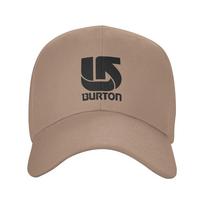 Personalized Snowboard-SKI-Burtones Baseball Cap Sun Protection Women Men's Adjustable  Dad Hat Spring One Size black