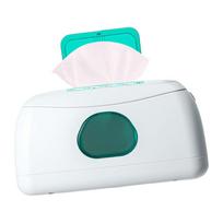 Portable USB Powered Baby Wet Wipes Heater Feature Transparent Window and Constant Warmth Technology for Infants blue