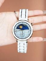 18mm 20 22mm Išmaniajai laikrodžio apyrankei Huawei watch 4/GT 5 Pro/4/3 Pro Baltas keramikos laikrodis GT4 pro vyrams moterims Laikrodžio dirželis 41 42mm 46mm For Huawei GT5 41mm white