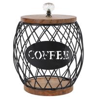 Wooden Base Coffee Pod Storage Fruit Shaped Coffee Pod Rack Coffee Capsule Holder  Coffee Station juoda