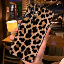 Rudos leopardo dėklas, skirtas Samsung Galaxy A54 A34 A14 A52 A32 A12 A13 A33 A53 A15 A16 A36 A56 A26 A06 A35 A55 For Samsung A25