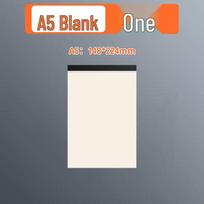 Tearable A5/B5 Thick Notebook Set: Lined, Sticky Notes, Blank, Grid - Ideal for Business & Drafting gray