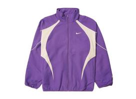 Supreme x Nike Track Jacket  Purple XL white