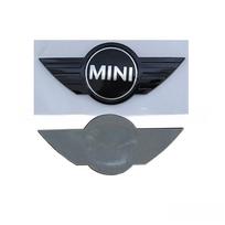 Automobilio grotelių priekinis galinis logotipas Automobilio emblema Lipdukas Aksesuaras Mini Works Cooper F54 F55 F56 F57 F60 R50 R52 R53 R55 R56 R57 R lzkpf00 black