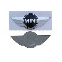 Automobilio grotelių priekinis galinis logotipas Automobilio emblema Lipdukas Aksesuaras Mini Works Cooper F54 F55 F56 F57 F60 R50 R52 R53 R55 R56 R57 R lzkpf00