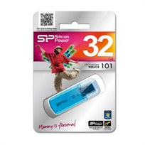 SILICON POWER memory USB Helios 101 32GB USB 2.0 Blue