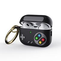 Retro Game Console Silicone Case For Airpods 2 3 4 Pro3 Pro2 Wireless Bluetooth Earphone Cover with Metal Ring For AirPods Pro2 juoda