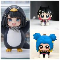 Goo Goo Gaga Little Penguin Administrator Hand-held Ark Terminal Model Decoration Toy Doll Birthday Gift