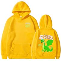 Imagine Dragons Loom World Tour  Hoodies Rock Band XS geltona
