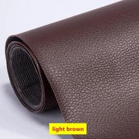 100/200x137cm PU Oda Lipni Fiksuojanti Pagalvėlė Imitacinė Oda Atgalinė Pusė Nuo Lipnios Guminės Pleistro Odinės Sofos Audiniai 100x137cm šviesiai ruda spalva