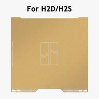 Official Original For Bambu Lab X1/P1/A1//P2S/H2D/H2S/H2D Double sided Textured PEI Plate A1 Mini H2D H2S H2C P2S Build Plate