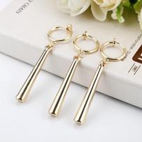 Zoro Style Anime Cosplay Earrings: One Piece Ear Clips Jewelry beige