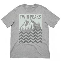 Twin Peaks The Iconic Mountain Logo Fashion T-Shirt Cotton Men's Clothes Women's T-Shirt Y2k Tee Casual 2026 Summer New T Shirt XXL white