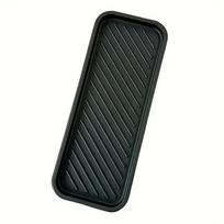 Multifunctional Silicone Draining Mat Easy To Clean No Deformation For Kitchen Countertop Cup Storage Use A1 black