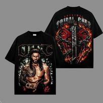 Roman Reigns OTC Original Tribal Chief WWE Wrestling T-Shirt Graphic Tee Gift S black