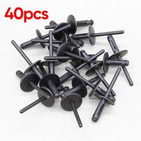 40vnt Automobilių kniedės buferio plastikinis spaustukas skirtas BMW X1 E84 X3 F25 X5 E70 X6 E71 E72 7 serijos automobilio durelių buferio fiksuotai klipai 40pcs black