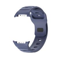 Originalus dirželis Samsung Galaxy Watch 8 40mm/44mm silikoninis išmaniojo laikrodžio sportinis apyrankės dirželis Correa Galaxy Watch8 Classic 46mm dirželis tamsiai mėlyna spalva