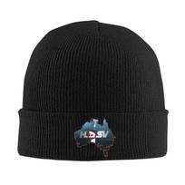HOLDEN HSV Warm Knitted Cap Fashion Bonnet Hat Autumn Winter Outdoor Beanies Hats for Men Women Adult One Size black