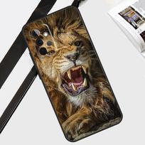 Riaumojantis liūtas dėklas Samsung Galaxy A56 A36 A26 A16 A06 A54 A34 A14 A12 A22 A32 A52 A13 A53 A15 A35 A55 Samsung A53 5G