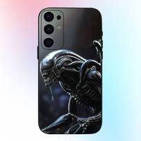 A-Alien X-Xenomorph P-Predator Phone Case For Samsung S25,S24,S21,S22,S23,S30,Ultra,S20,Plus,Fe,Lite,Note,10,9,5G Black Cover Samsung S21 s305G black