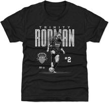Trinity Rodman Washington Spirit Soccer Player T-shirt M gray