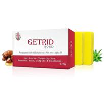 Getrid Anti-Acne Sulfur Soap 75g x2 | Pimples & Oily Skin Deep Cleanser