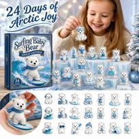 Advent Calendar Days Christmas Countdown 2D Acrylic Hanging Ornament for Holiday Decor One Size gray