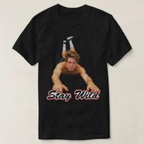 Ben Azelart Stay Wild Merch 2025 Tee Tshirt Merch Unisex Short Sleeve Tee Unisex Tops Clothes Causal Female Y2k Tops S brown