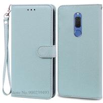 Dėklas Huawei Mate 10 Lite, Dangtelis Huawei Nova 2i, Odinis piniginės dėklas Huawei RNE-L21 L22 RNE-L01 L02 L03 L11 L23 AL00 Huawei Nova 2i