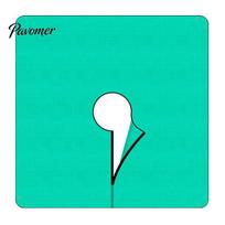 Tree Leaf Catcher Tarp Landscape Pruning with Hole, Metal Buckles, Waterproof Waste Tarp, Garden Bush Trimming for Collecting Fallen Leaves L A white