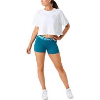 Nike Pro Sports Shorts Women's Blue Moderate CZ9857-301 S white