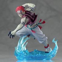 Demon Kimetsu no Yaiba XrossLink Figure Infinity Castle Arc Slayer  Akaza  - - gray