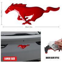 Ford Mustang Logo Car Front Hood Emblem Bonnet Trunk Sticker for Fiesta Puma Shelby Ranger Kuga MK7 MAX  m5 Taurus Mk3 Mondeo Escape