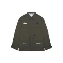 Aape logo-print multiple-pocket jacket AAPLJM7616XXL XL