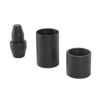 3pcs Turbine Shaft Seal Installer Powerful PTFE Seal Expander Resizing Transmission Tool Set for 4L80E 4L85E black