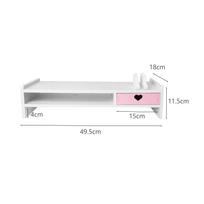 Stovas/Kompiuterio stalo organizatorius, pagamintas iš ergonomiško PVC su stalčiumi, tinkamas namams, parodoms,