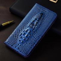 Cases for SAMSUNG Galaxy A56 A36 A26 A16 5G 3D Crocodile Head Flip Case Cowhide Genuine Leather Card Pocket Magnetic Covers For Samsung A36 5G